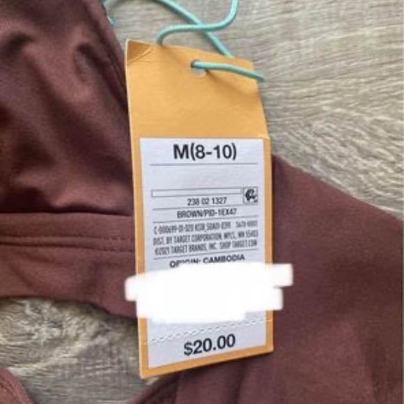 Brown bikini top - Picture 3 of 3